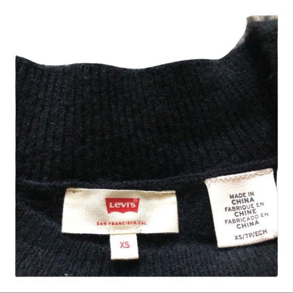 Levi’s sweater size XS black - Picture 7 of 7